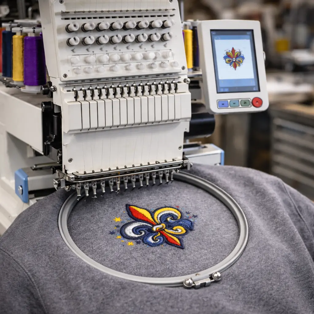 Bordado personalizado para empresas e equipas