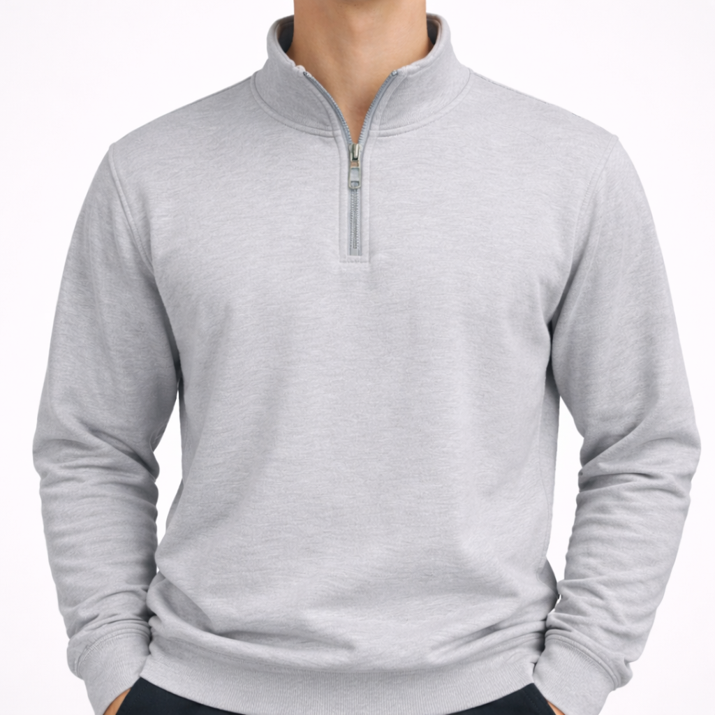 camisolas personalizadas com meio fecho