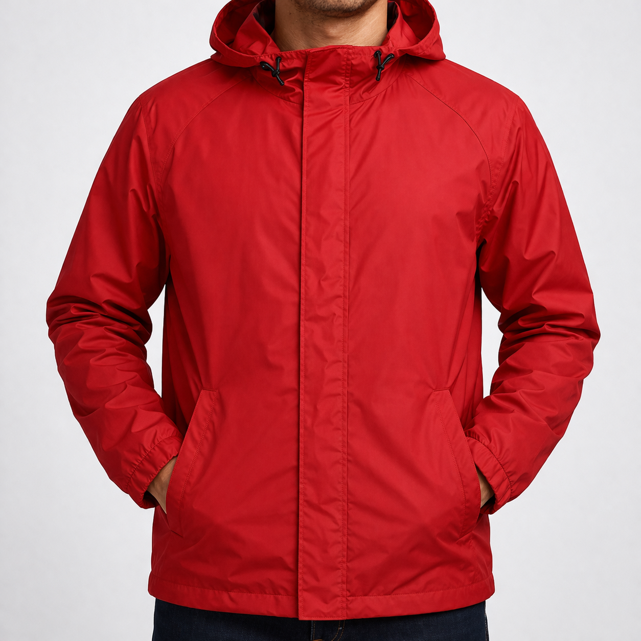 casacos impermeáveis personalizados com capuz