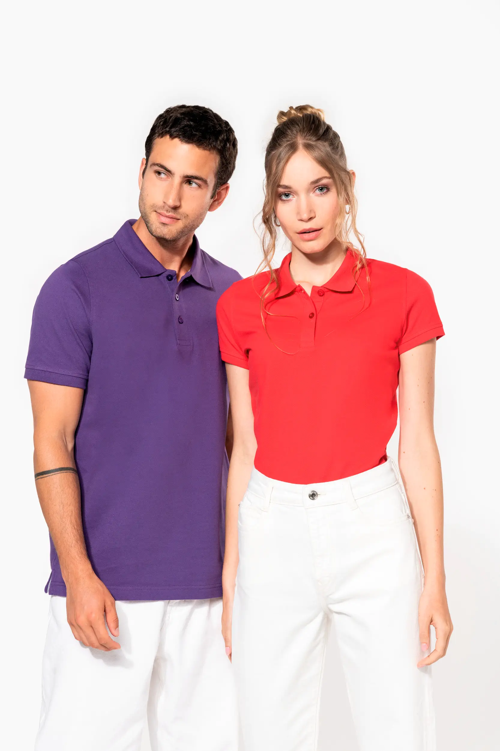 Polo Manga Curta Kariban (220Gr)