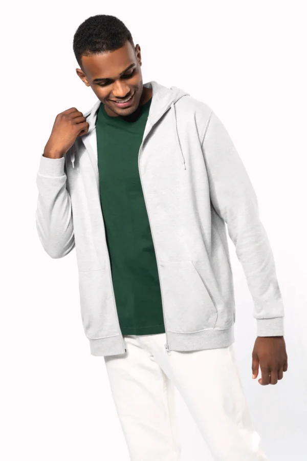 Camisola Kariban com Fecho e Capuz (280Gr)