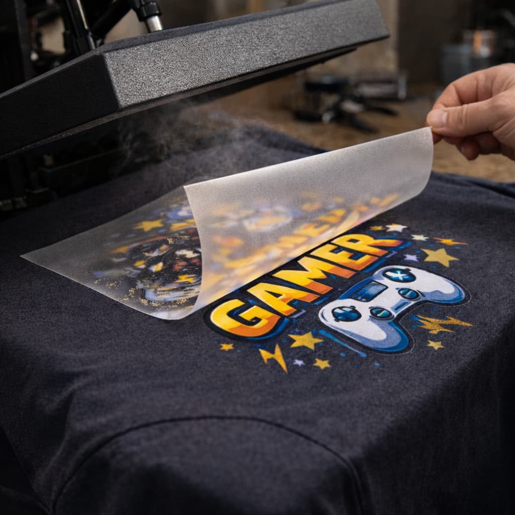 Estampagem personalizada em têxtil