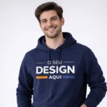 Sweat com capuz personalizada