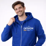 Sweat com fecho e capuz